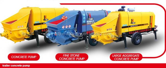 ไดเซลและพลังงานไฟฟ้า ประเภทถักหลังรถยนต์รถยนต์ สถานีคงที่ ปั๊มคอนกรีต Schwing Stetter ปั๊มคอนกรีต 0