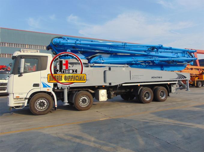 JIUHE Low Fuel Consumption HB58K Big Concrete Pump Truck 58m Truck Mounted Concrete Pump Large